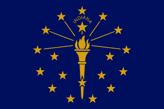 Indiana State Flag